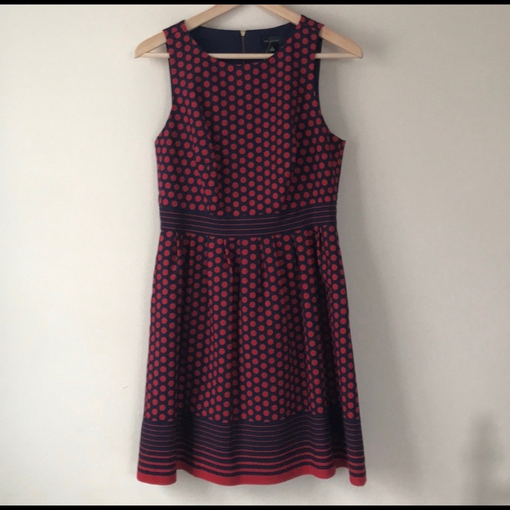 The Limited | Polka Dots and Stripes Dress
